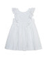 ფოტო #3 პროდუქტის Baby Girls White Embroidered Sundress