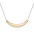 Two-Tone Statement Necklace, 18" + 2" Extension