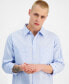 ფოტო #3 პროდუქტის Men's Bruno Oversized Button-Front Long Sleeve Shirt, Created for Macy's