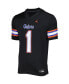 ფოტო #5 პროდუქტის Men's #1 Black Florida Gators Alternate Game Jersey