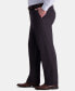 Men's Big & Tall Premium Comfort Stretch Classic-Fit Solid Flat Front Dress Pants