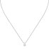 Фото #1 товара Silver necklace with clear zircon Silver LPS10AWV08