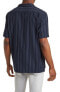 Фото #2 товара BLDWN 301276 Men's Striped Short Sleeve Shirt Navy Size L