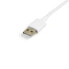Фото #6 товара StarTech.com 1 m (3 ft.) 2 in 1 Charging Cable - USB to Lightning or Micro-USB for iPhone / iPad / iPod / Android - Apple MFi Certified - Multi Phone Charger - USB 2.0 - 1 m - USB A - Micro-USB B - USB 2.0 - White