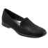 Trotters Jenn Mini T1365-004 Womens Black Narrow Leather Loafer Flats Shoes 6 - фото #2