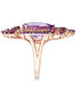 Crazy Collection® Multi-Stone Ring in 14k Strawberry Rose Gold (8 ct. t.w.)