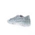 Фото #6 товара Diesel S-Leroji Low Mens Silver Leather Lifestyle Sneakers Shoes 8.5
