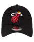 ფოტო #2 პროდუქტის Men's Black Miami Heat Team 2.0 9TWENTY Adjustable Hat