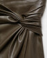ფოტო #6 პროდუქტის Women's Leather-Effect Culottes