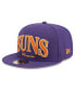 Men's Purple Phoenix Suns Golden Tall Text 9FIFTY Snapback Hat