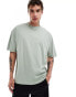 ASOS DESIGN oversized t-shirt in green with ramen back print