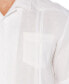 Фото #4 товара Рубашка мужская Cubavera с коротким рукавом и 4 карманами из 100% льна Гуаябера