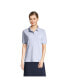 Women's School Uniform Tall Short Sleeve Mesh Polo Shirt