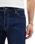 Фото #5 товара Jack & Jones relaxed fit denim shorts in dark blue