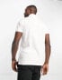 Фото #4 товара Tommy Hilfiger 1985 icon logo slim fit pique polo shirt in white