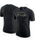 ფოტო #2 პროდუქტის Men's Heather Black Milwaukee Bucks Courtside Versus Flight Max90 T-shirt