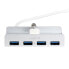 LogiLink UA0300 - USB 3.2 Gen 1 (3.1 Gen 1) Type-A - USB 3.2 Gen 1 (3.1 Gen 1) Type-A - 5000 Mbit/s - Silver