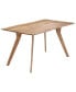 Фото #1 товара Dining Table 55.1"x31.5"x29.9" Solid Acacia Wood