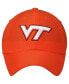 ფოტო #3 პროდუქტის Men's Orange Virginia Tech Hokies Primary Logo Staple Adjustable Hat