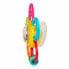 Teething Rattle for Babies Winfun Plastic 15,5 x 15,5 x 5,5 cm (6 Units)