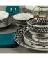 Arabesque, 20-Piece Dinnerware Set, Service for 4 Черный - фото #4