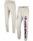 Фото #1 товара Men's Ash, Royal Philadelphia 76Ers 75Th Anniversary Courtside Fleece Pants