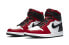 Фото #4 товара Кроссовки Nike Air Jordan 1 Retro High Satin Snake Chicago (Белый, Красный, Черный)