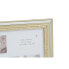 Photo frame DKD Home Decor Luxury 46,5 x 2 x 40 cm Crystal Silver Golden polystyrene Traditional (2 Units)