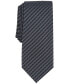 Фото #1 товара Men's Fade Striped Slim Tie, Created for Macy's