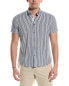 Report Collection Recycled 4-Way Stripe Shirt Men's