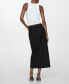 ფოტო #2 პროდუქტის Women's Midi Wrap Skirt