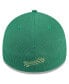 Фото #3 товара Men's White, Green Kansas City Royals 2024 St. Patrick's Day 39THIRTY Flex Fit Hat