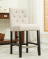 Фото #2 товара Kimberly Upholstered Bar Stools, Set of 2