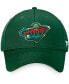 Фото #3 товара Men's Green Minnesota Wild Core Adjustable Hat