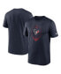 Фото #1 товара Men's Navy Houston Texans Primetime Legend Icon Performance T-Shirt