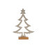 Фото #1 товара Новогодняя ёлка искусственная Krist+ Силуэт 5 x 29 x 20,5 см Серебристое Дерево