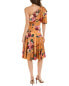 Фото #2 товара Theia Elora Printed Cocktail Dress Women's