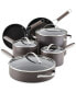 Фото #1 товара 10-Pc. Hard-Anodized Collection Nonstick Cookware Set
