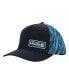 Men's Kanji Black & Blue Water-Resistant Baseball Cap