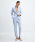 Фото #2 товара Women's Straight Suit Pants