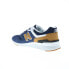 Фото #12 товара New Balance 997H CM997HHD Mens Blue Suede Lace Up Lifestyle Sneakers Shoes