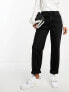 Фото #3 товара ASOS DESIGN Petite relaxed mom jeans in black