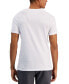 Men's Regular-Fit V-Neck Solid Undershirts, Pack of 4, Created for Macy's S - фото #2