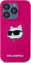 Karl Lagerfeld Karl Lagerfeld KLHMP15LSCHPPLF iPhone 15 Pro 6.1" różowy/fuschia hardcase Silicone Choupette Head MagSafe