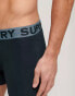 Фото #6 товара Superdry Cotton boxer pack of three eclipse navy