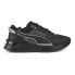 Puma Mirage Sport Tech Reflective Lace Up Mens Black Sneakers Casual Shoes 3886