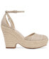 Nati Two-Piece Platform Espadrille Wedges