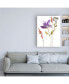 Фото #3 товара Jennifer Goldberger Ultraviolet Bouquet II Canvas Art - 27" x 33.5"