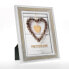 Zep Zacapa - Wood - Natural - White - Single picture frame - Table - Wall - 20 x 25 cm - Rectangular