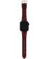 Women's Cranberry Silicone Apple Watch Strap 38mm, 30mm, 41mm